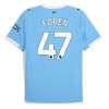 Manchester City Foden 47 Hjemme 2025-26 - Herre Fotballdrakt